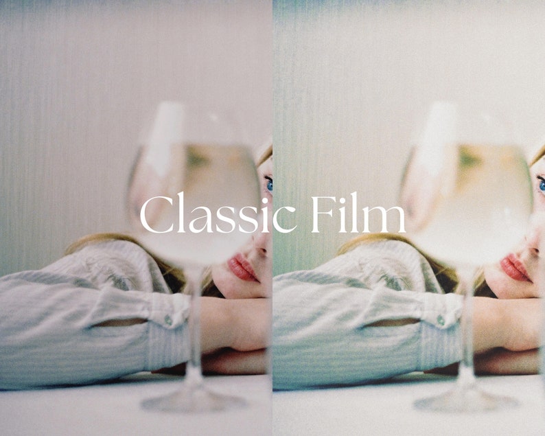 FILM 50 35 mm Lightroom pour mobile et bureau, préréglages Blogger, préréglage esthétique de film, film analogique vintage, filtre à grain de film Instagram image 7