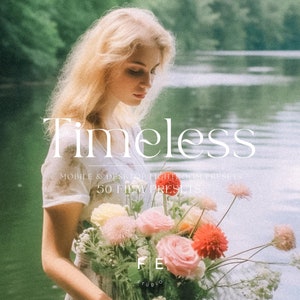 50+ Retro Analog Presets | Mobile Lightroom | 35MM Vintage Grain Presets | Kodak Filter | Film Preset | Aesthetic Film Presets | Disposable