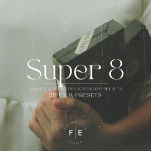 50+ FILM SUPER 8 Retro Lightroom Mobile & Desktop Presets | Grain Preset |Instagram Presets | Film Preset | Analog 35 mm | Film Aesthetic