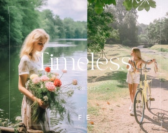 50+ Retro Analog Presets | Mobile Lightroom | 35MM Vintage Grain Presets | Kodak Filter | Film Preset | Aesthetic Film Presets | Disposable