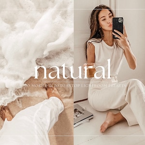 40 Mobile & Desktop LIGHTROOM Presets, Natural Preset, Vsco Filters, Fashion Blogger Presets, Mobile Presets, Instagram Filters, Dng Preset