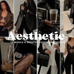 20 Influencer Mobile & Desktop Lightroom Presets -  Instagram Filters, Blogger Photo Presets, Aesthetic Presets, Minimal Lifestyle Presets,