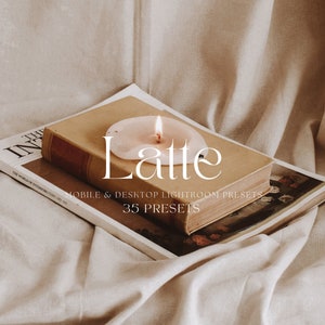 30 Neutral Mobile Lightroom Presets, Beige Instagram Filters for Bloggers, Aesthetic Presets, Photo Editing, Light Cream Lifestyle Presets