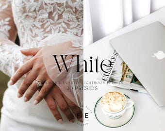 6 Mobile LIGHTROOM Presets, Natural Preset, White Lifestyle Preset, Desktop Preset Blogger, Airy Presets, White Presets, Bright Filters, DNG