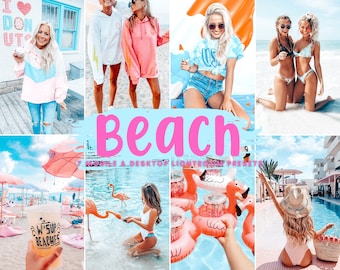 7 Mobile Lightroom Presets Bright Summer - Instagram Presets, lifestyle presets, Lightroom Mobile Presets, Premium Blogger Presets