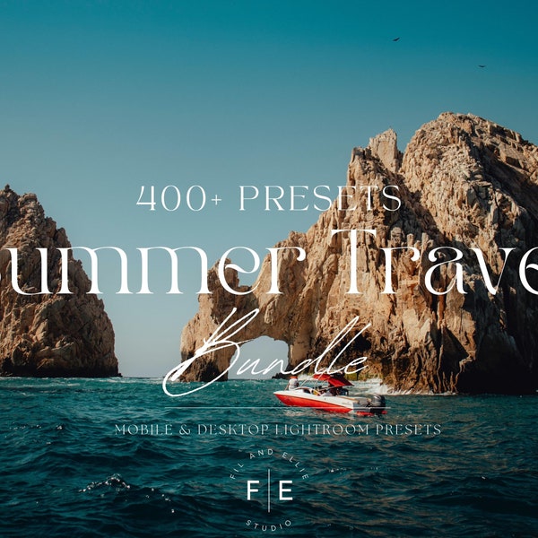 400+ SUMMER PRESETS, Lightroom Mobile Presets, Summer Presets, Desktop Presets, Instagram Blogger Lifestyle filter, Travel Presets, beach