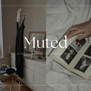 15 DARK MOODY Lightroom Mobile & Desktop Presets | Influencer Presets | Blogger Presets | Instagram Aesthetic | Minimal Dark Presets