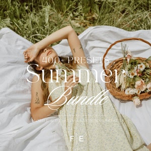400+ SUMMER PRESETS, Lightroom Mobile Presets, Summer Presets, Desktop Presets, Instagram Blogger Lifestyle filter, Travel Presets, beach