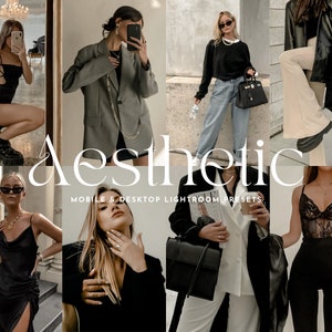 10 Influencer Mobile & Desktop Lightroom Presets -  Instagram Filters, Blogger Photo Presets, Aesthetic Presets, Minimal Lifestyle Presets,