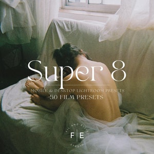 50+ FILM SUPER 8 Retro Lightroom Mobile & Desktop Presets | Grain Preset |Instagram Presets | Film Preset | Analog 35 mm | Film Aesthetic