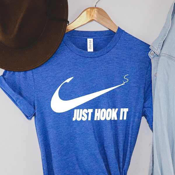 Just Hook It shirt, Fishing Shirts, Fishing Gifts for men, Father's Day, Funny, Fishing Shirts, Just Hook It T-shirts ,Fisherman Shirts