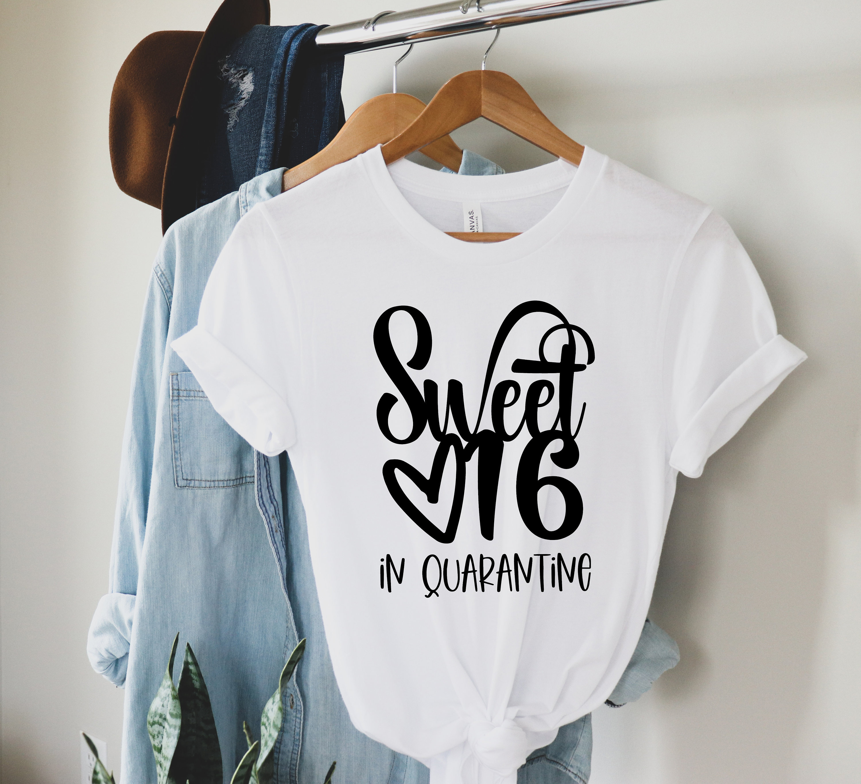 sweet-16-in-quarantine-shirt-sweet-16-t-shirt-gift-16th-etsy