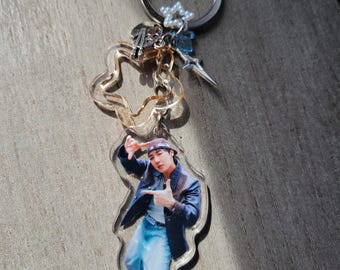 Bts Jhope Mona Lisa Keychain Acrylic | Kpop acrylic Keychain | Kpop Charm, Army,