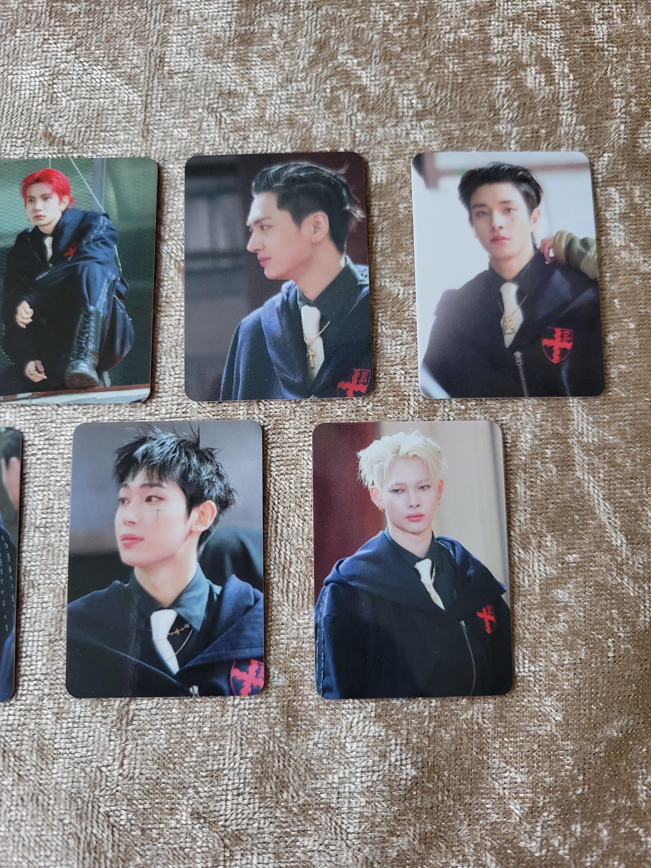 Enhypen Mini Photocard Set of 7, Bad Desire Photo Sketch, Enhypen