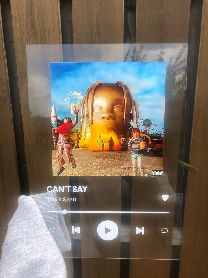 spotify music plaque spotify music plaque