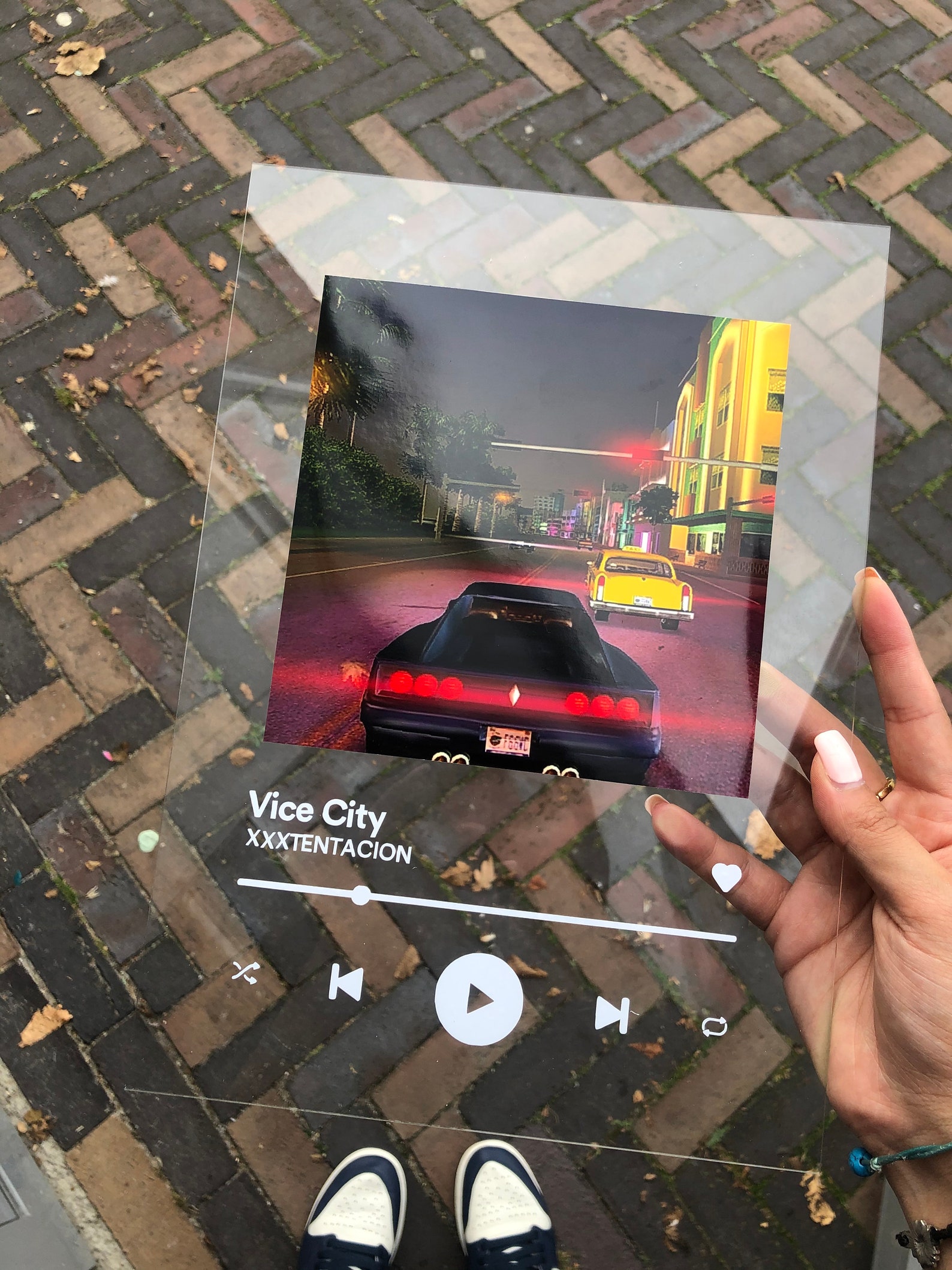 spotify targa personalizzata