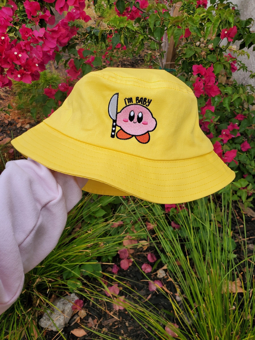 Kirby Bucket Hat Etsy