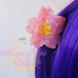 Sakura Cherry Blossom Hair Claw