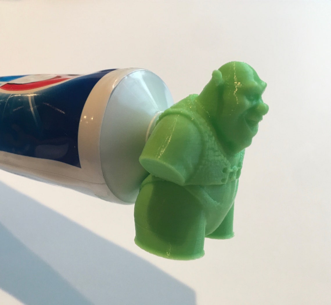 Shrek Toothpaste Topper Pooper Toothpaste Cap Dispenser Etsy