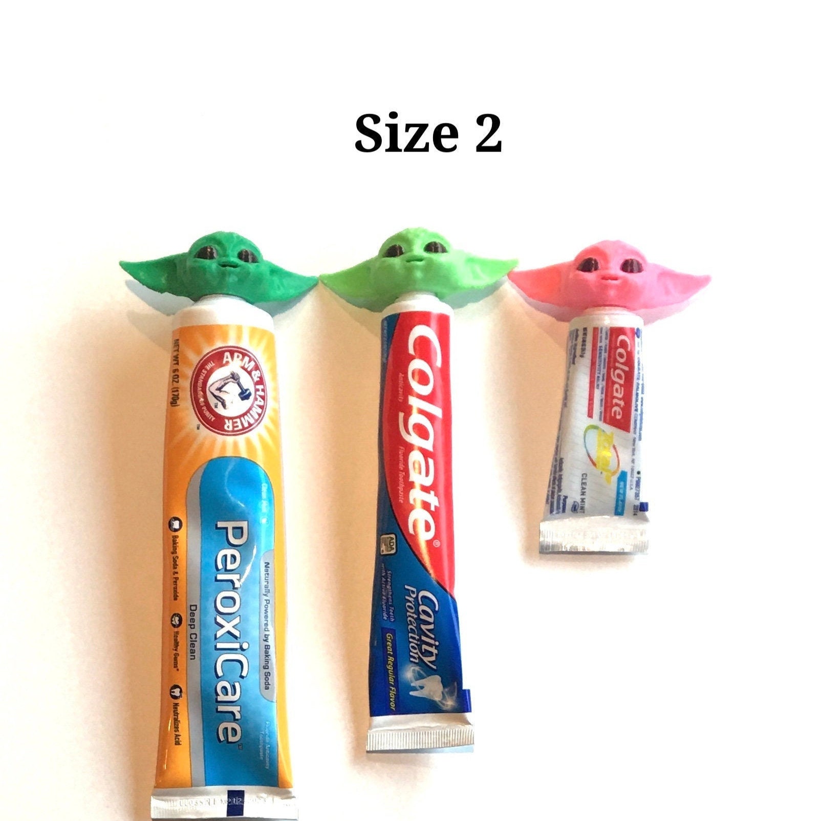 Baby Yoda Toothpaste Topper Toothpaste Cap Dispenser Gifts Etsy