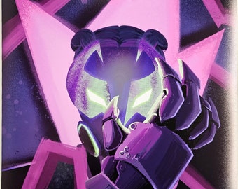 Large Miles Prowler 42 Spider-Man Art Print Luster A3+