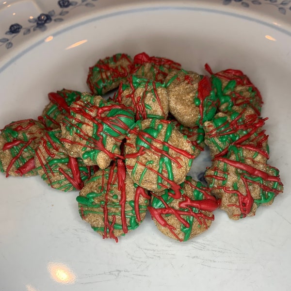 Christmas Peanut Butter Dog Treats | Gourmet Dog Treats