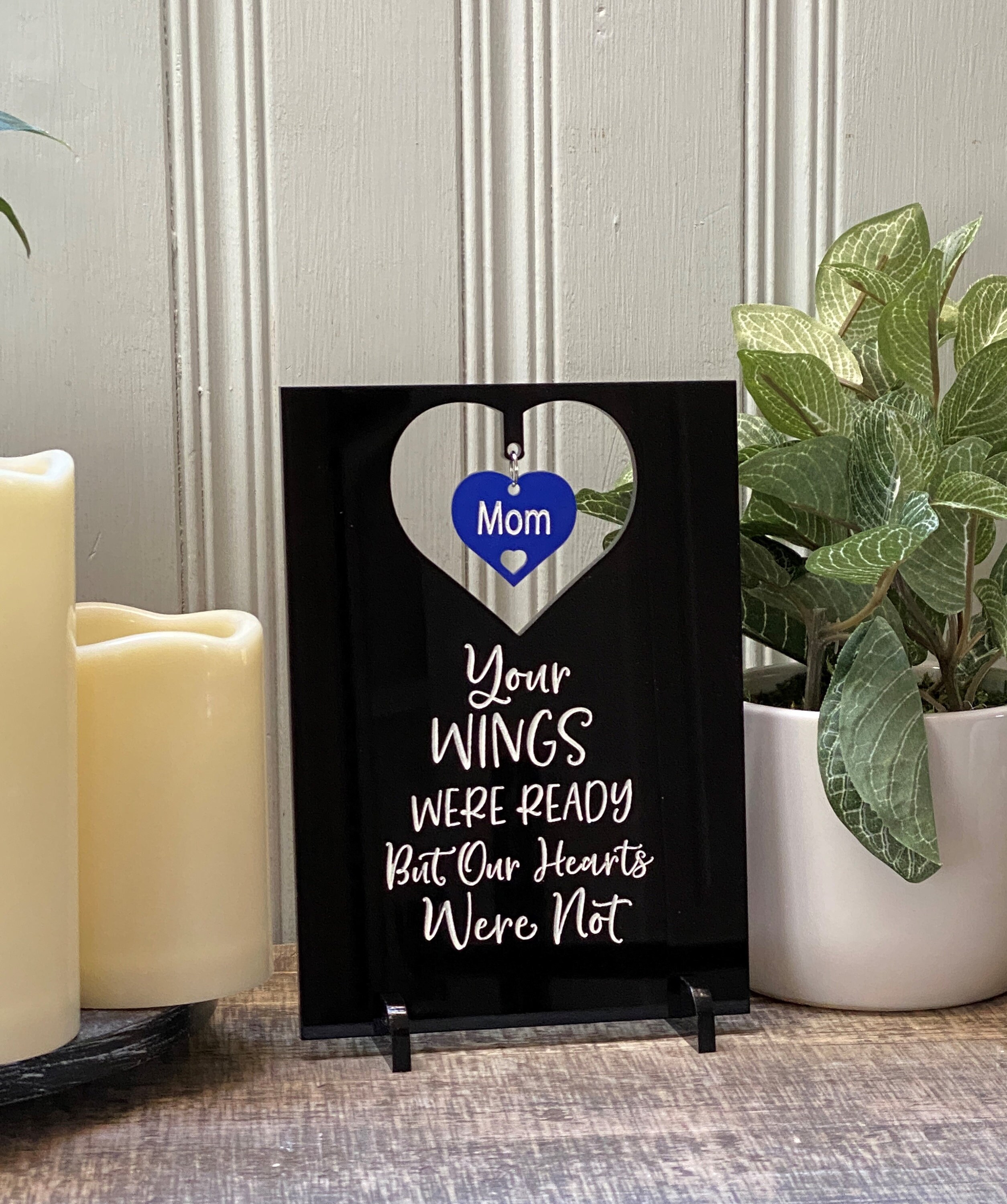 Personalized Memorial Plaque Keepsake Memorial Gift Sympathy Etsy