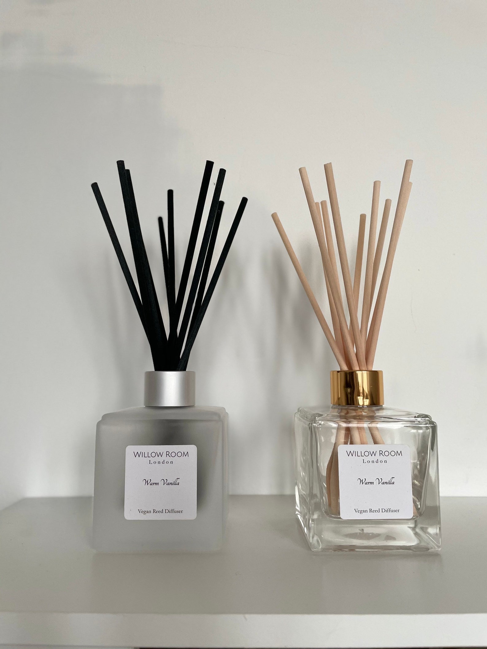 140ml WARM VANILLA Reed Diffuser Home Fragrance Amber Bottle Etsy