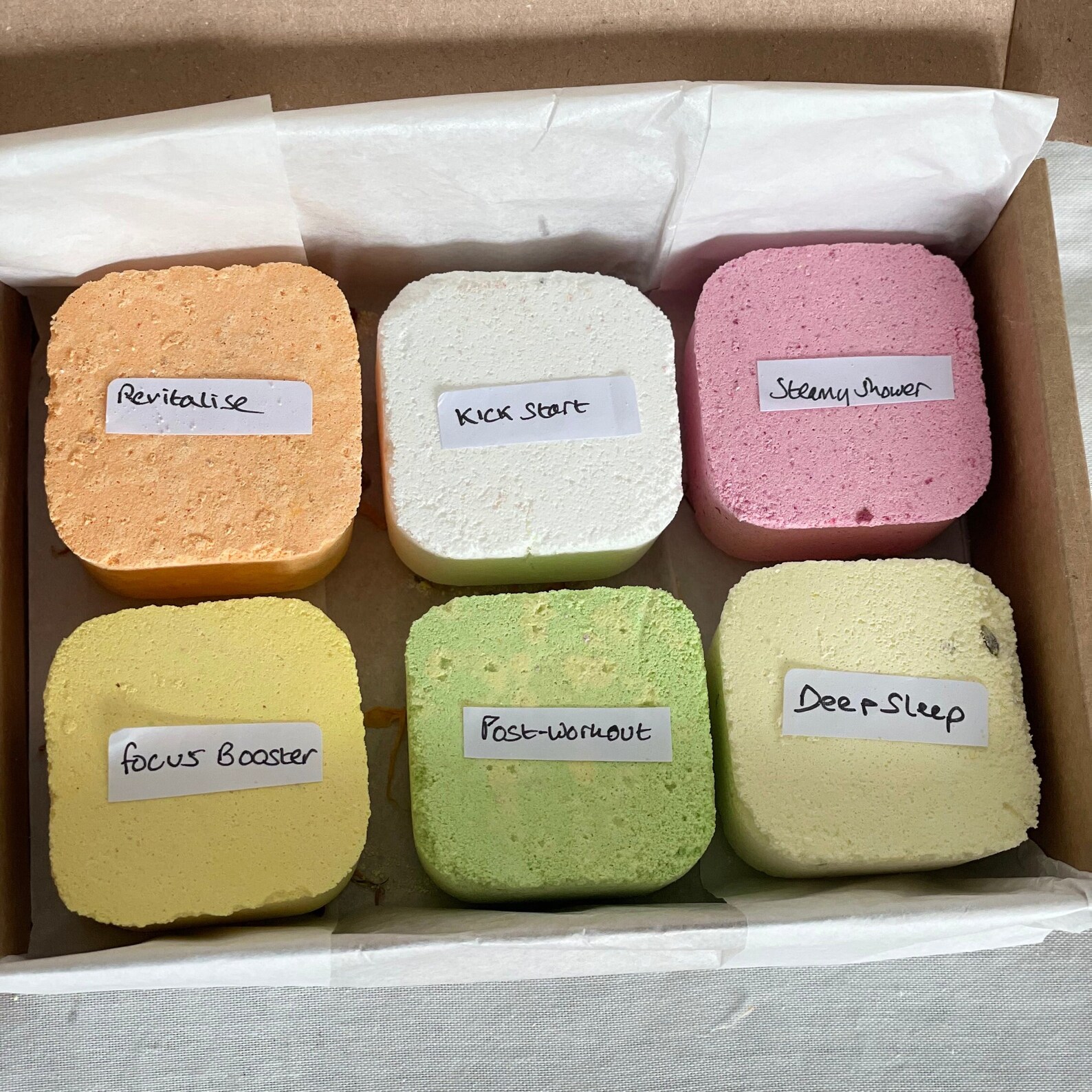 Shower Bombs shower steamers 6 Aromatherapy with Essential Etsy