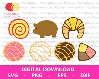 Download Pan Dulce Svg Etsy