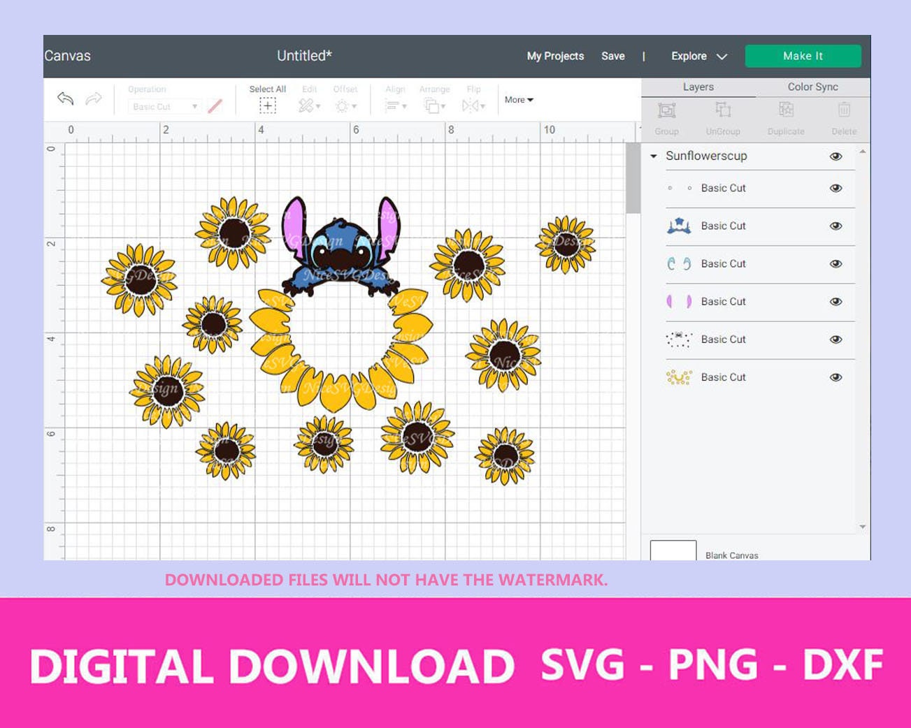 Free Free 135 Sunflower Full Wrap Svg SVG PNG EPS DXF File