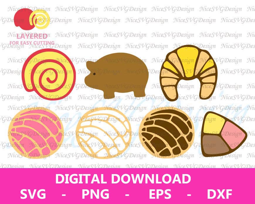 Free Free Mexican Sweet Bread Svg 96 SVG PNG EPS DXF File