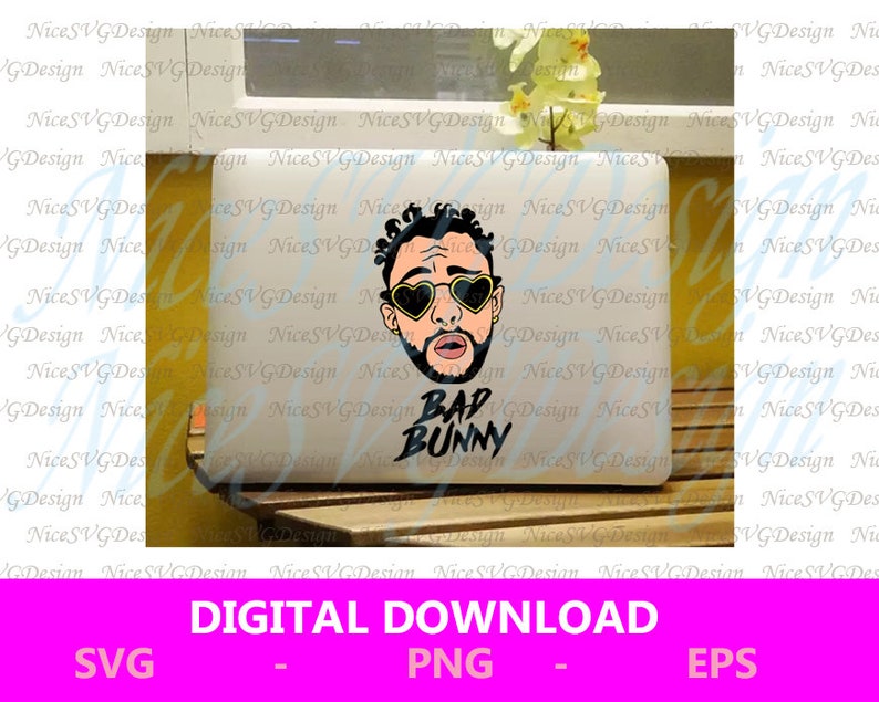 Download Bad Bunny Svg Cut Files Bundle for DIY Projects | Etsy
