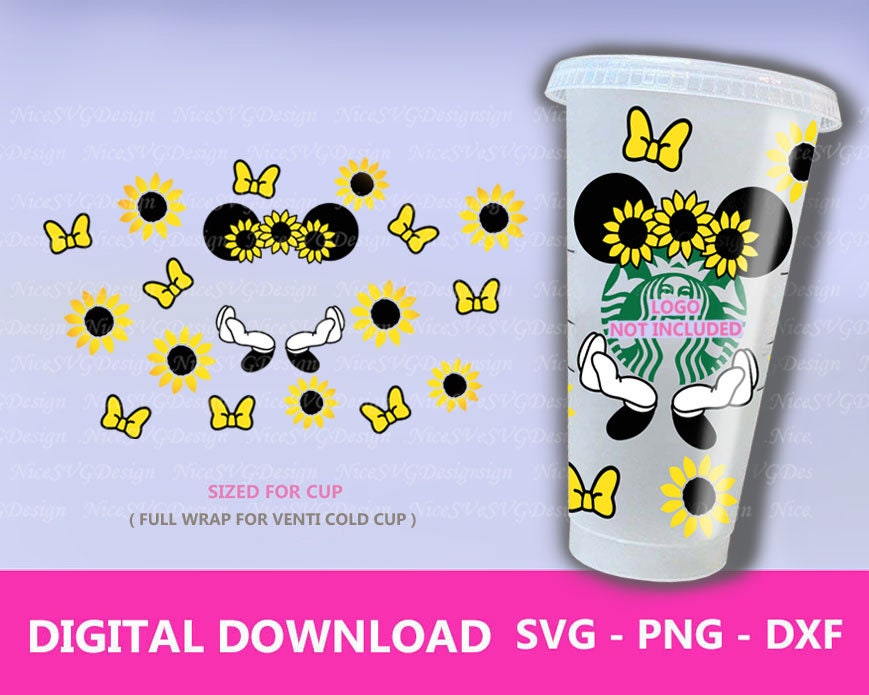 Free Free 218 Sunflower Full Wrap Svg SVG PNG EPS DXF File