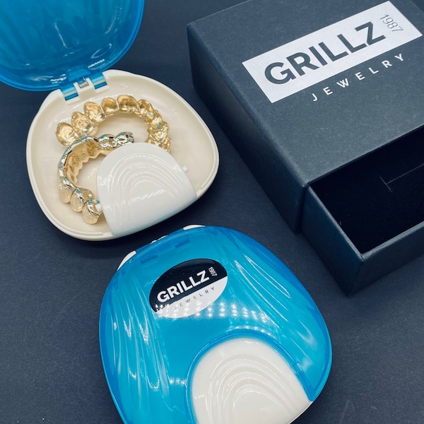 Grillz case, Buy 1 Get 1 FREE, must have for custom grillz, unique, protective, portable, simple, perfect gift idea, avoid losing grillz