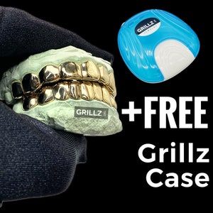 Perm Cut Grillz, FREE Grillz Case, Silver 925 Only, 3 Double Plating Color Options, High Quality, Low Price, Done Fast,  by Grillz jewelry