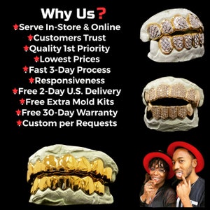 Personalized grillzJewelry designed just for you.