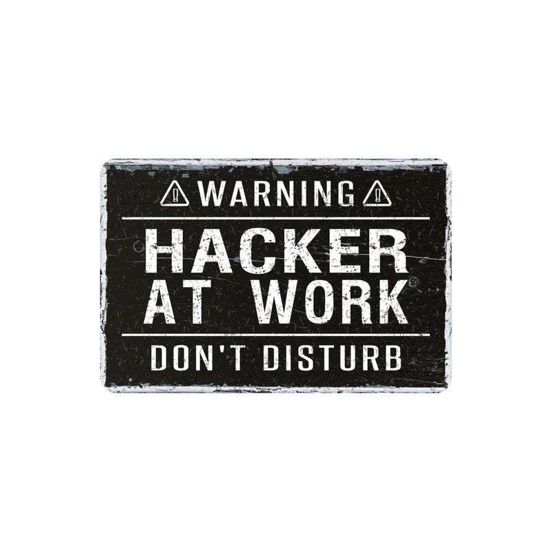 Hacking Decoration - Etsy