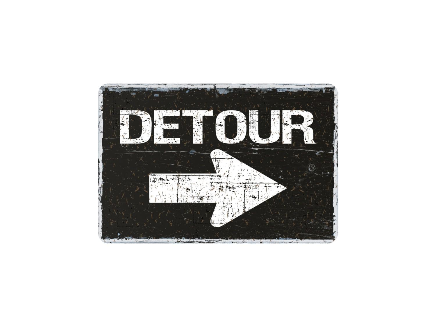 Detour Signs - Etsy
