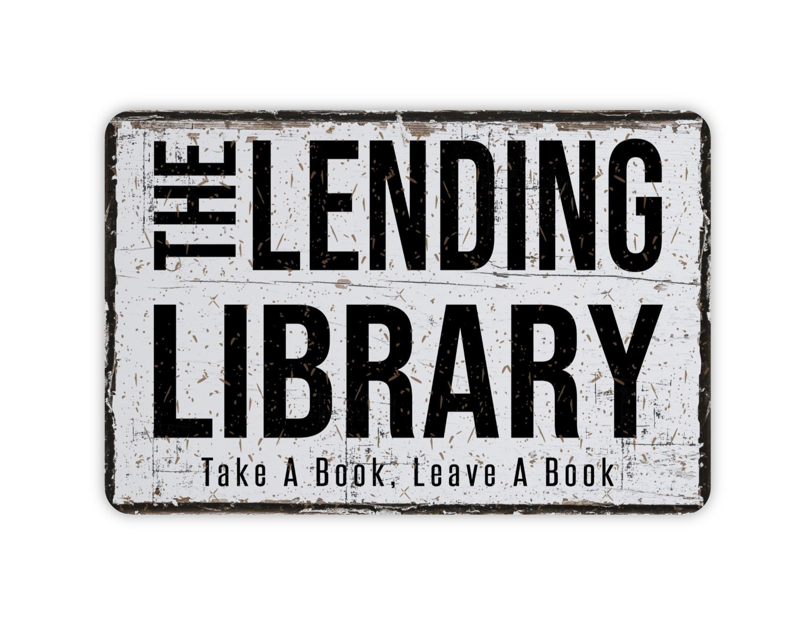 Lending Library Sign
