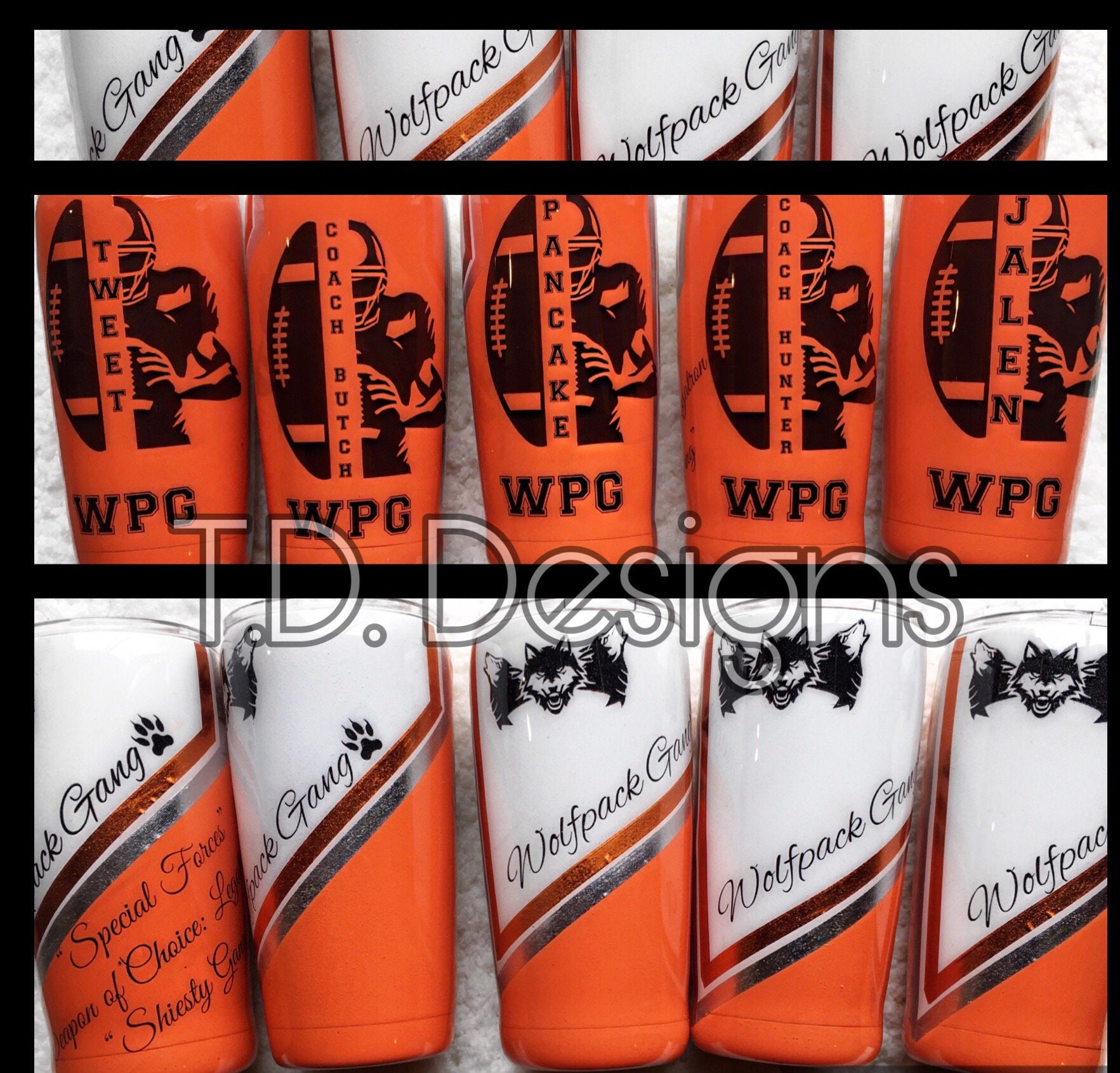 Personalized School Tumblers Cups Etsy