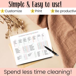 editable cleaning checklist; fillable cleaning checklist; daily cleaning checklist; monthly cleaning checklist; quarterly cleaning checklist; annually cleaning checklist