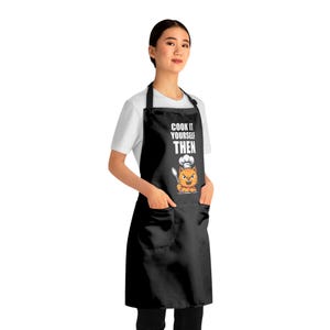 Funny Cooking Apron - Cook It Yourself Then, Kitchen Gift for Chefs, Cooking Humor, Cooking Lovers, Unique Gift Idea