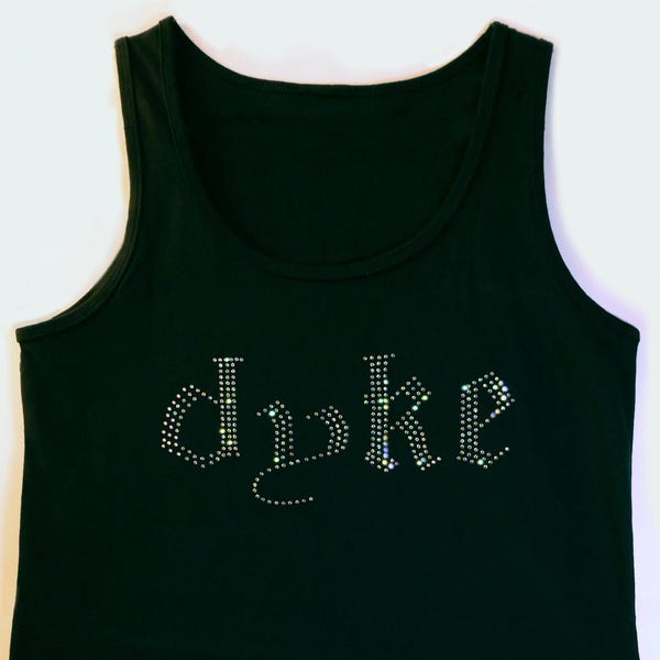 Dyke Tank - MUNA inspiriertes Strass-Tanktop