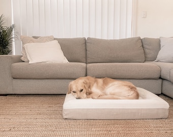 Baby Got Back - Memory Foam Dog Bed in Beige (L)