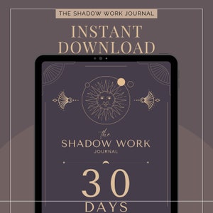 Shadow Work Journal | Healing Journal | Mental Health | Anxiety Journal | Therapy Journal | Inner Child Healing | Spiritual Journal for iPad