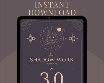 Shadow Work Journal | Healing Journal | Mental Health | Anxiety Journal | Therapy Journal | Inner Child Healing | Spiritual Journal for iPad