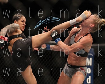 Pre signed Exceptional quality Amanda Nunes /"Lioness/" Poster print photo