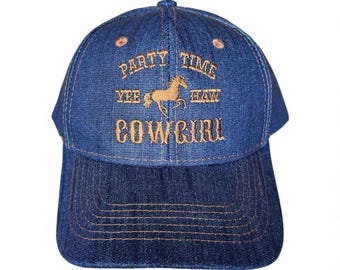 Denimhoed Yee Haw