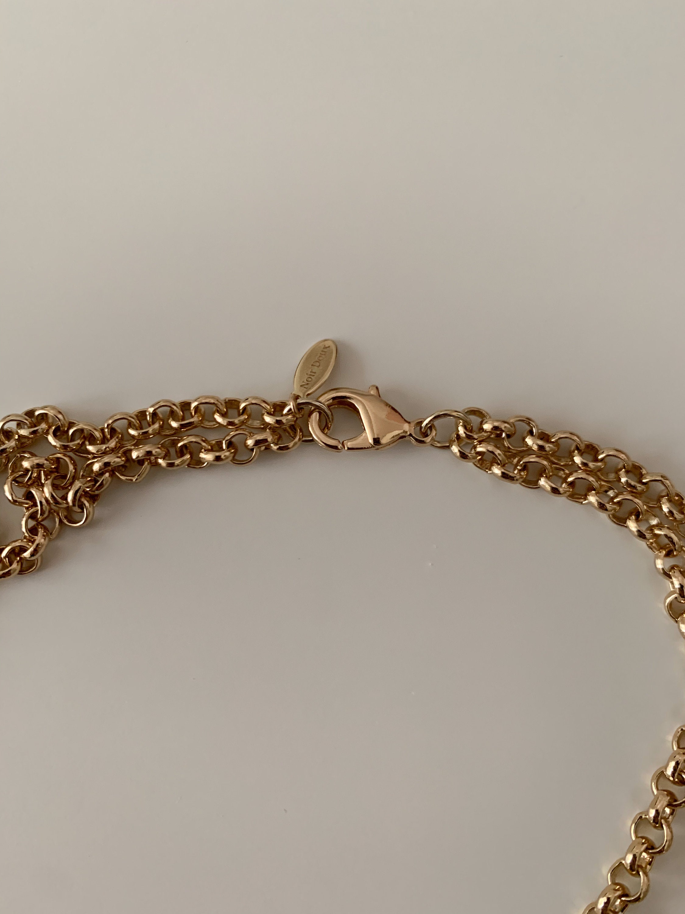 The Alina Necklace Noir Doux: Baroque Pearl Pendant Chunky | Etsy